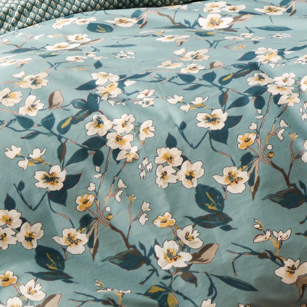 Παπλωματοθήκη Υπέρδιπλη (Σετ 220x240) 2 Όψεων Kentia Stylish Tesoro 19