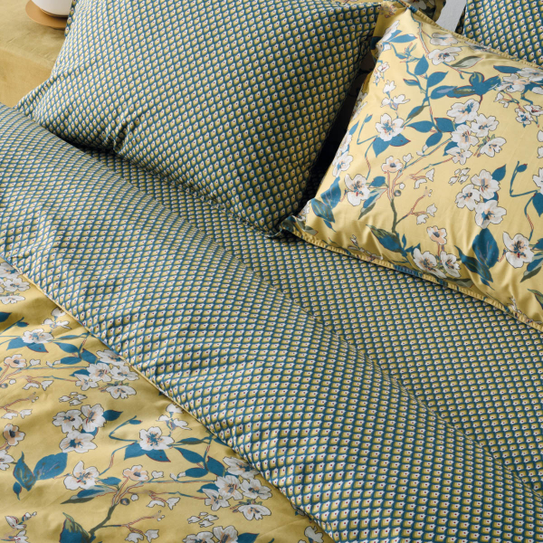 Παπλωματοθήκη Υπέρδιπλη (Σετ 220x240) 2 Όψεων Kentia Stylish Tesoro 28