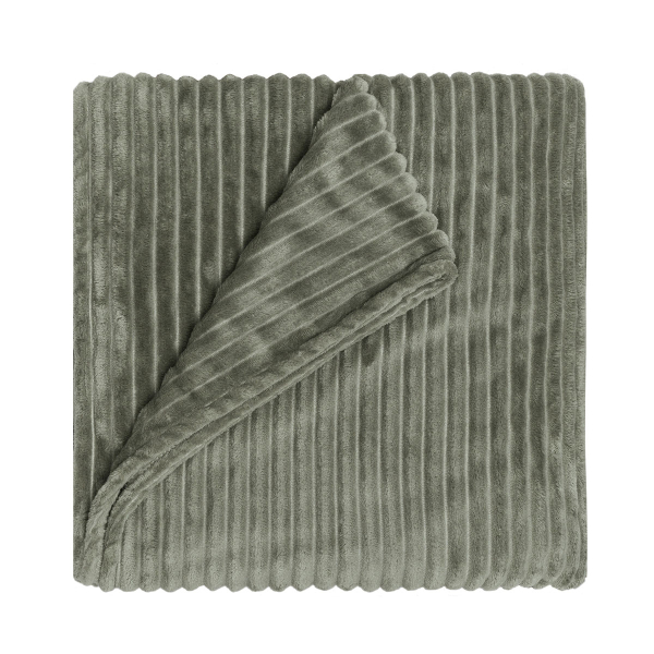 Ριχτάρι Καναπέ Διθέσιου Fleece (180x250) Kentia Versus Sergio 10 Green