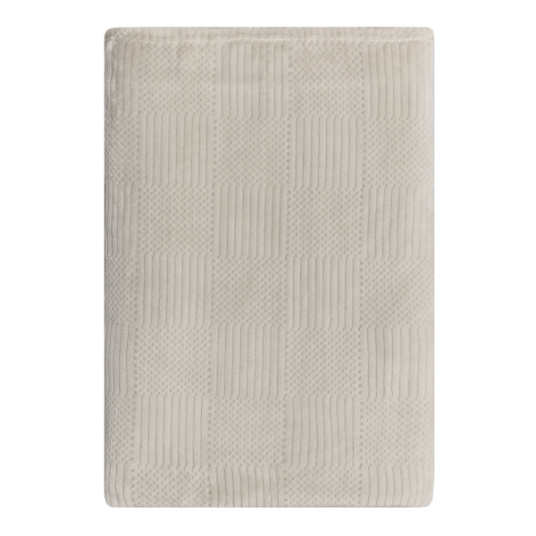 Ριχτάρι Καναπέ Διθέσιου Fleece (180x250) Kentia Versus Sydney 12 Ecru