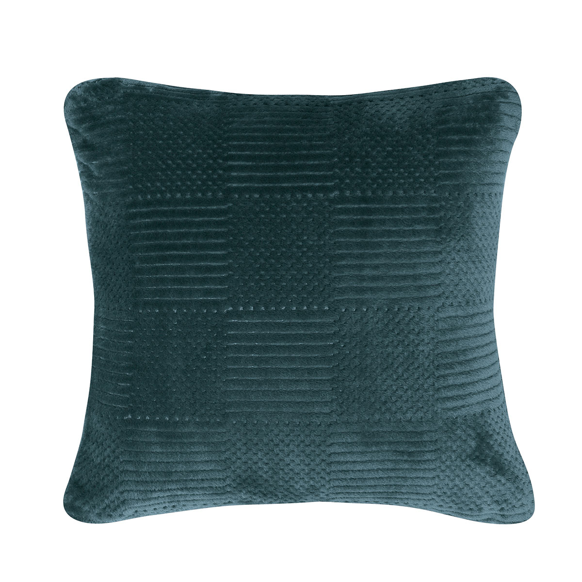 Διακοσμητικό Μαξιλάρι Fleece (45X45) Kentia Versus Sydney 07 Petrol Home Λευκά Είδη Σαλονιού Μαξιλάρια Διακοσμητικά Spitishop