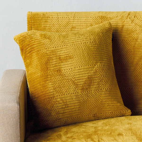 Διακοσμητικό Μαξιλάρι Fleece (45x45) Kentia Versus Sydney 28 Ochre