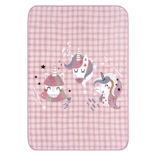 Κουβέρτα Βελουτέ Μονή (160x220) Kentia Kids Corno