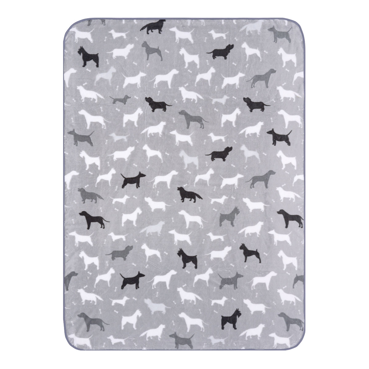 Κουβέρτα Βελουτέ Μονή (160X220) Kentia Kids Dogo Home Παιδικά Λευκά Είδη Παιδικές Κουβέρτες Spitishop