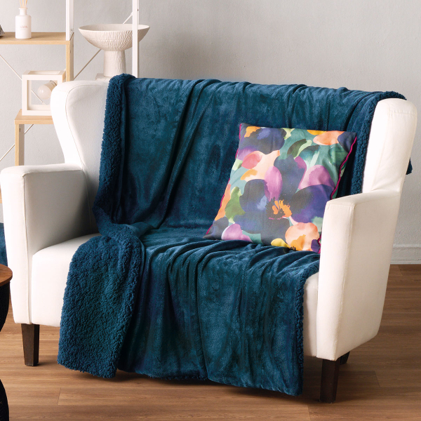 Διακοσμητικό Ριχτάρι Fleece/Κουβέρτα Καναπέ (130x170) Kentia Stylish Ivanna 0125