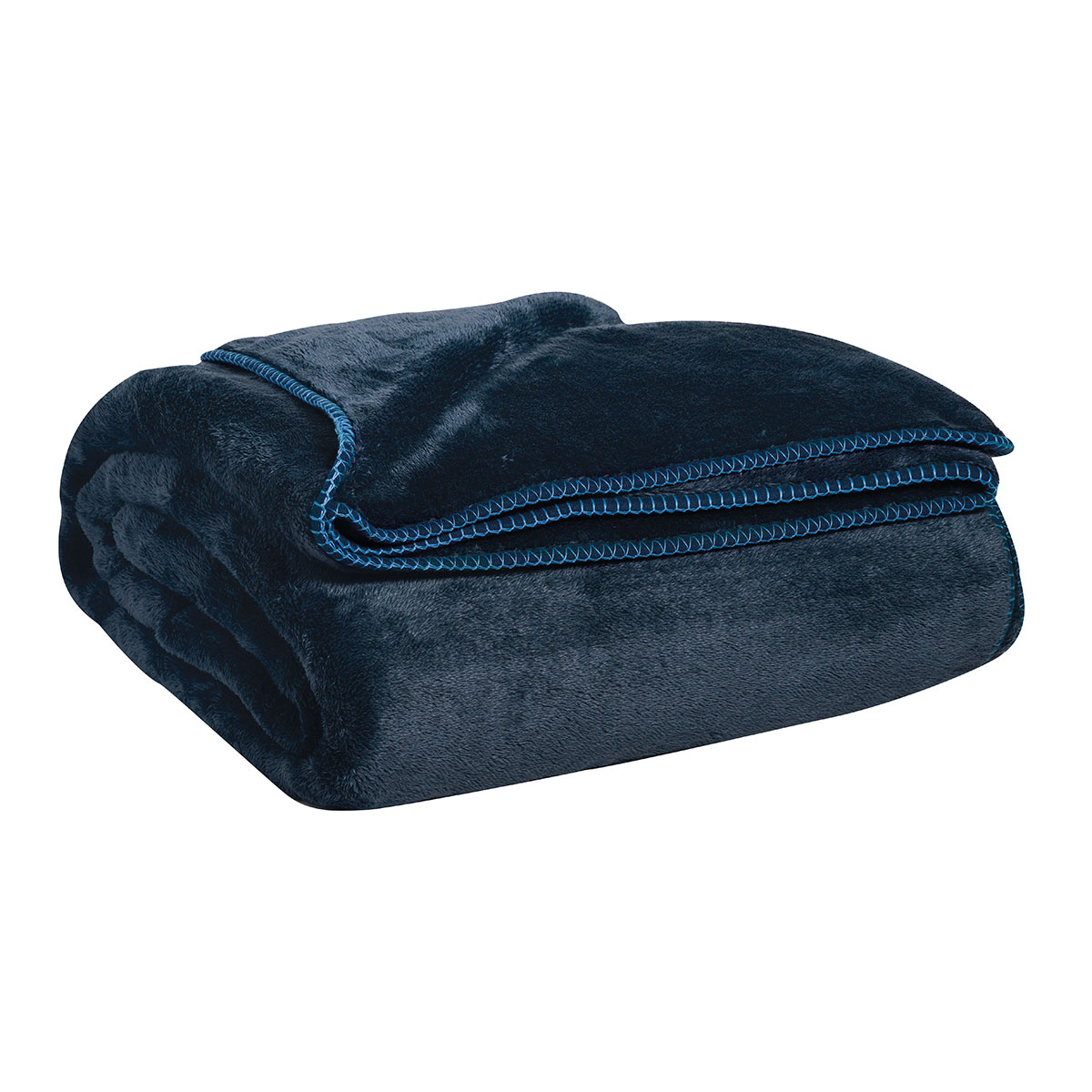 Κουβέρτα Βελουτέ Ημίδιπλη (180x220) Kentia Loft Monaco 01 Blue φωτογραφία