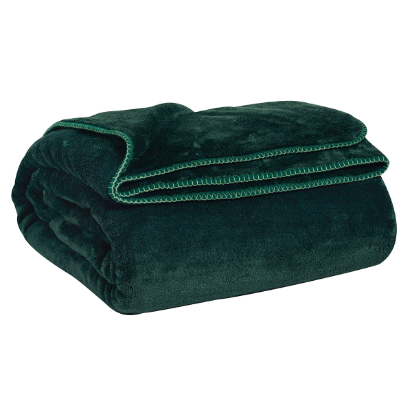 Κουβέρτα Βελουτέ Μονή (160x220) Kentia Loft Monaco 36 Green