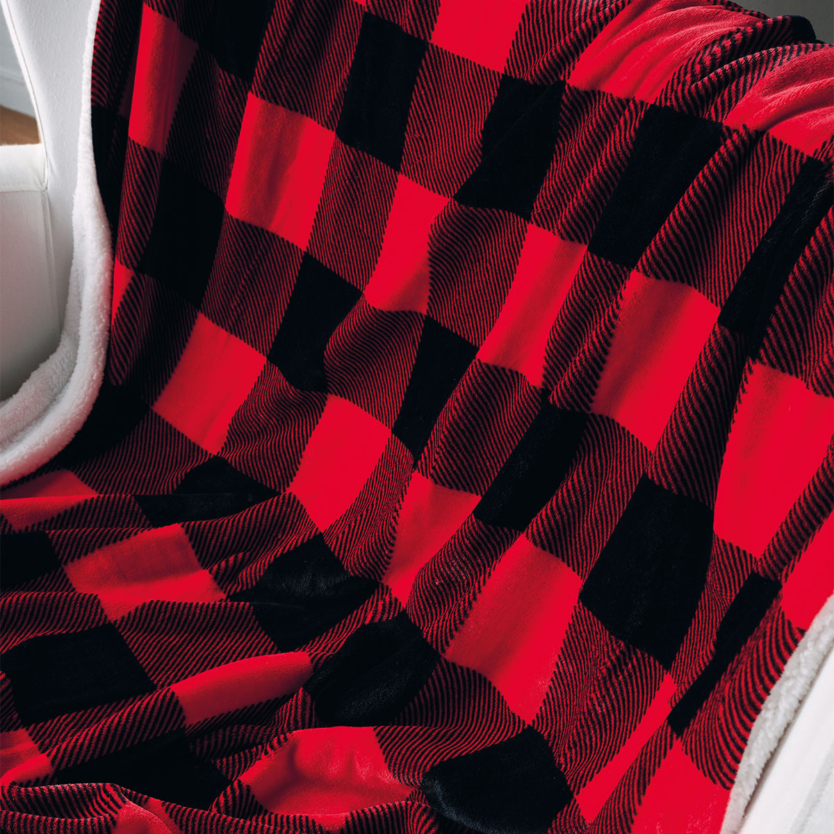 Διακοσμητικό Ριχτάρι Fleece Κουβέρτα Καναπέ (130X170) Kentia Stylish Lumber Home Λευκά Είδη Σαλονιού Ριχτάρια Spitishop
