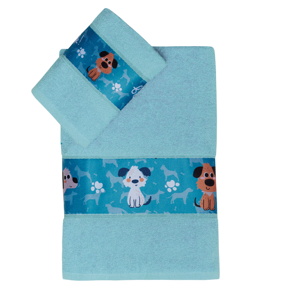 Βρεφικές Πετσέτες (Σετ 2τμχ) Kentia Kids Pongo 400gsm