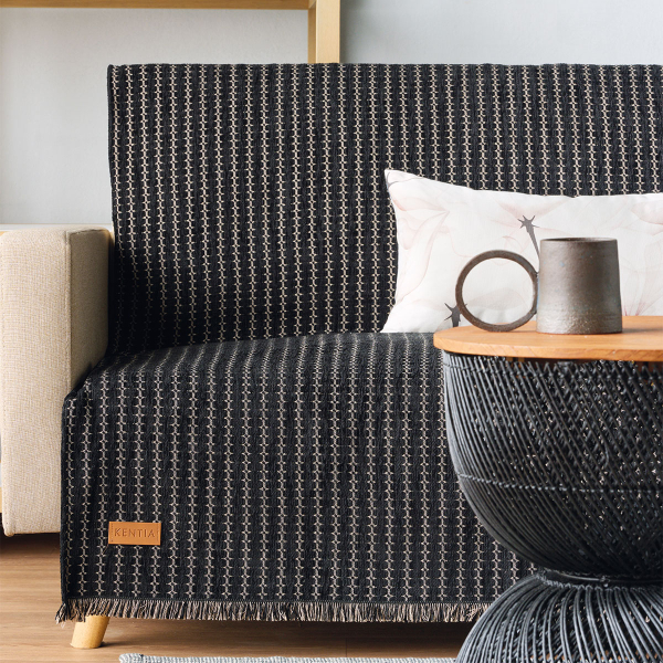 Ριχτάρι Καναπέ Διθέσιου (180x250) Kentia Stylish Prince 30 Black