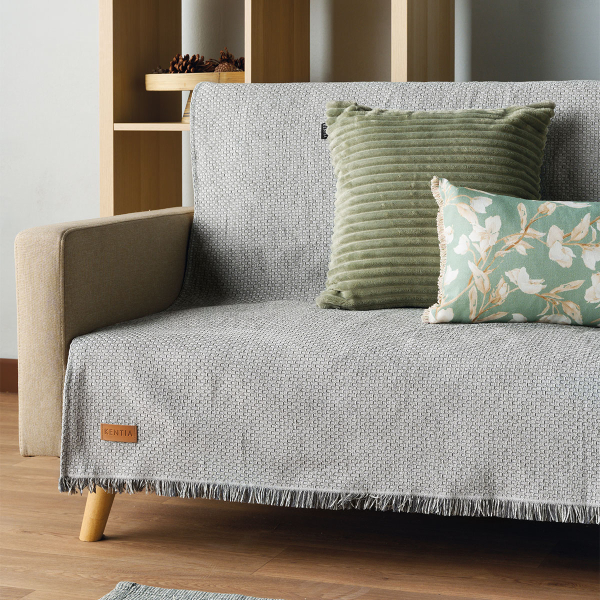 Ριχτάρι Καναπέ Διθέσιου (180x250) Kentia Stylish Mick 22 Grey