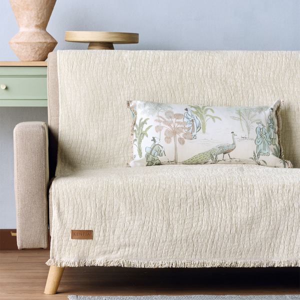 Ριχτάρι Καναπέ Τετραθέσιου (180x340) Kentia Stylish Joplin 12 Ecru