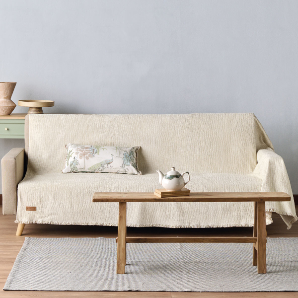 Ριχτάρι Καναπέ Διθέσιου (180x250) Kentia Stylish Joplin 12 Ecru