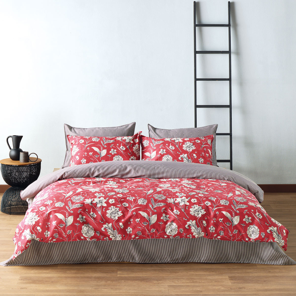 Παπλωματοθήκη Υπέρδιπλη (Σετ 220x240) 2 Όψεων Kentia Stylish Alida 17