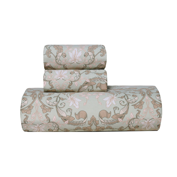 Παπλωματοθήκη King Size (Σετ 240x260) 2 Όψεων Kentia Stylish Cressida 21