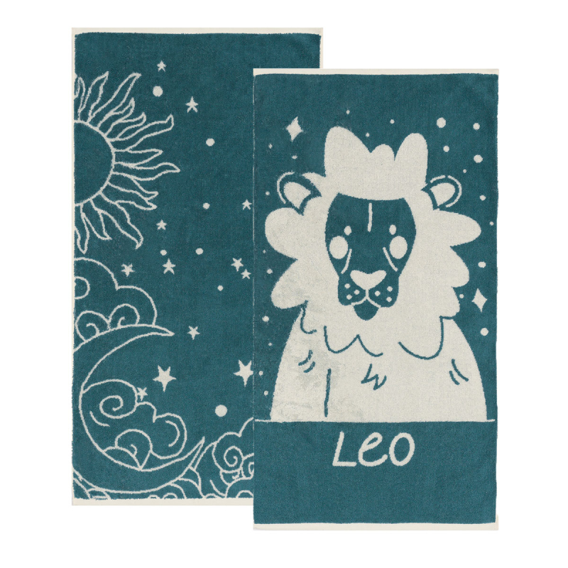 Πετσέτες Προσώπου (Σετ 2τμχ) Kentia Versus Zodiac Leo 500gsm