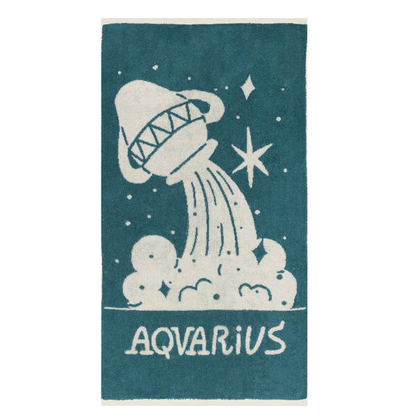 Πετσέτες Προσώπου (Σετ 2τμχ) Kentia Versus Zodiac Aquarius 500gsm