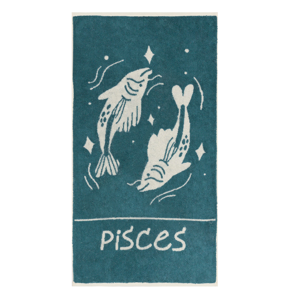 Πετσέτες Προσώπου (Σετ 2τμχ) Kentia Versus Zodiac Pisces 500gsm