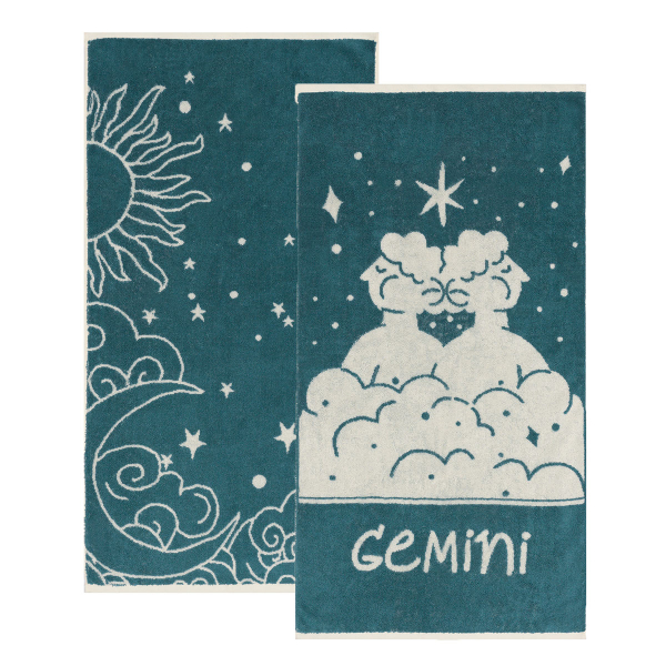 Πετσέτες Προσώπου (Σετ 2τμχ) Kentia Versus Zodiac Gemini 500gsm