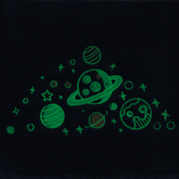 Φωσφοριζέ Παιδικές Πετσέτες (Σετ 2τμχ) Kentia Kids Mercury 450gsm