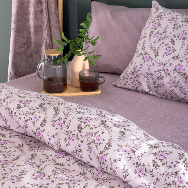 Φανελένια Σεντόνια Υπέρδιπλα (Σετ) Palamaiki Flannel FB0235