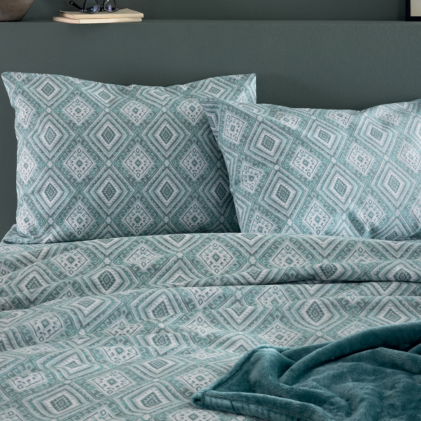 Φανελένια Σεντόνια Υπέρδιπλα (Σετ) Palamaiki Flannel FB0239