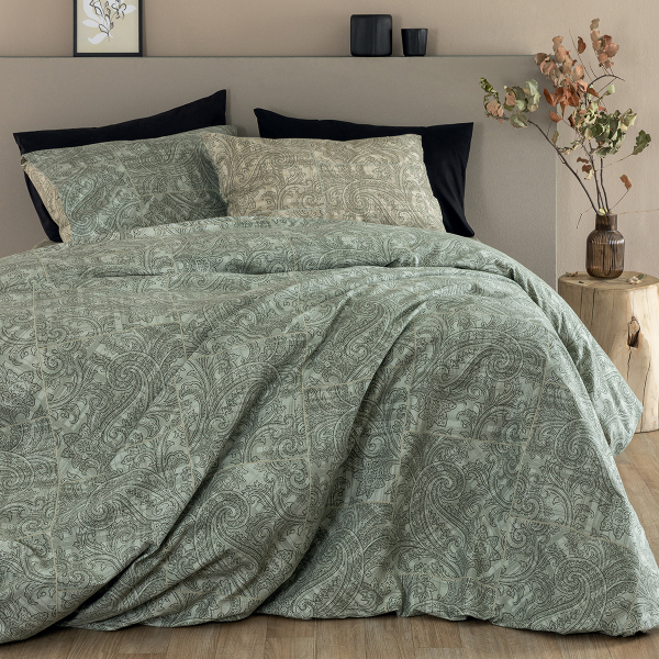 Φανελένια Σεντόνια Υπέρδιπλα (Σετ) Palamaiki Flannel FB0241