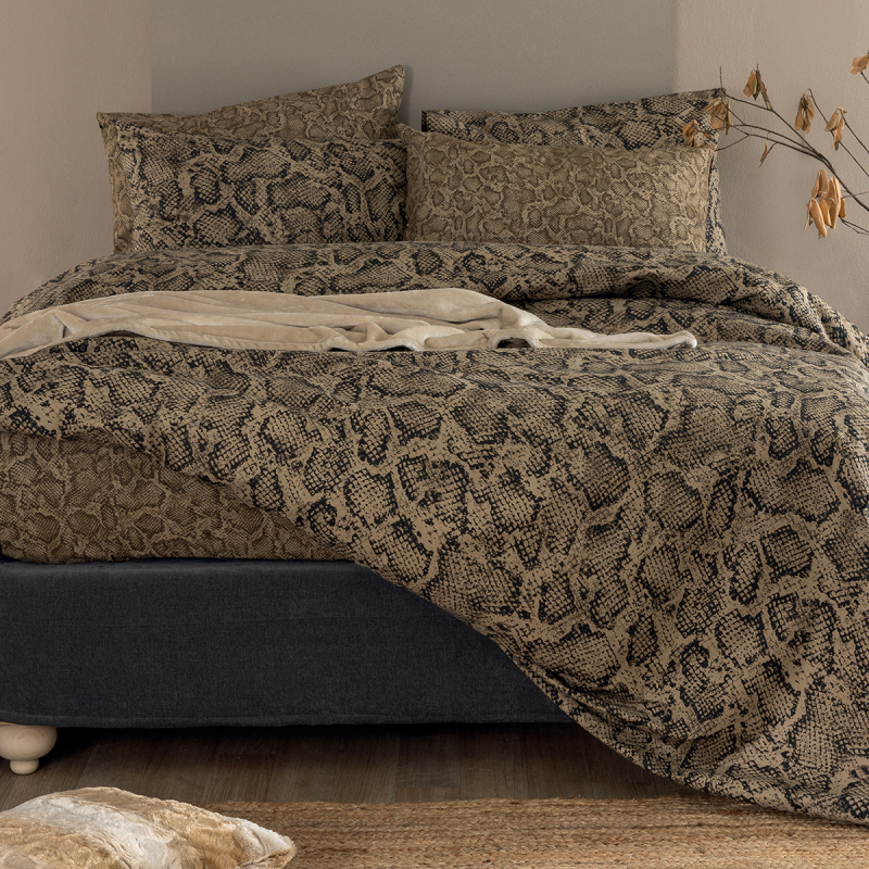 Φανελένια Σεντόνια Υπέρδιπλα (Σετ) Palamaiki Flannel FB0243