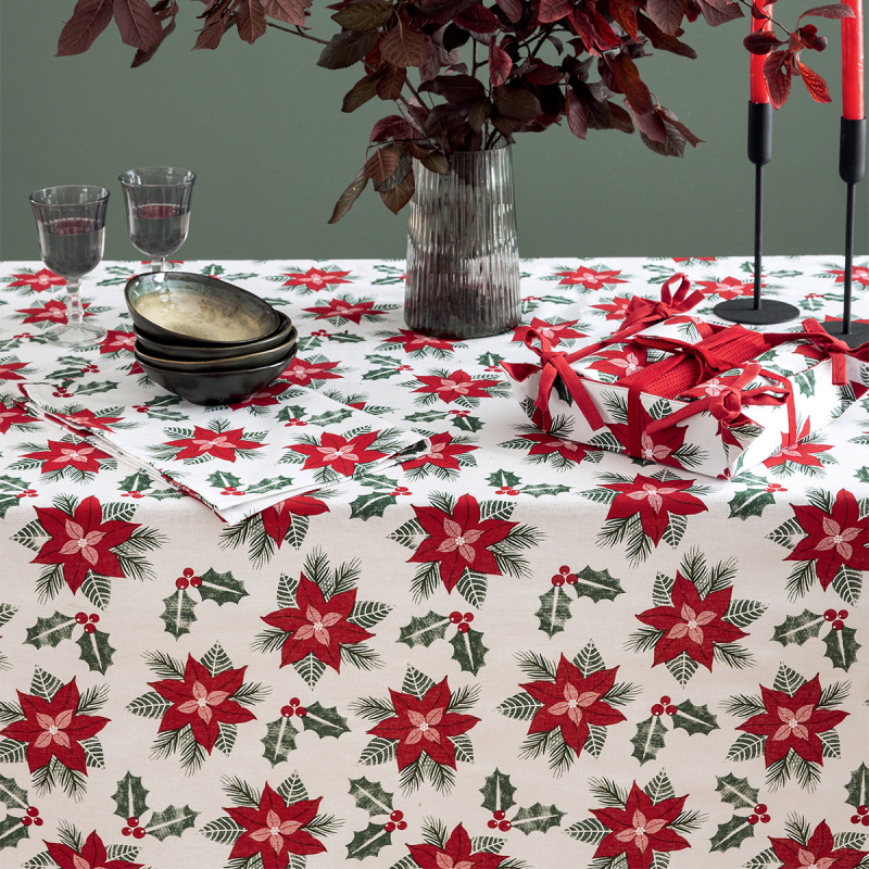Χριστουγεννιάτικο Τραπεζομάντηλο (140x180) Palamaiki CC101