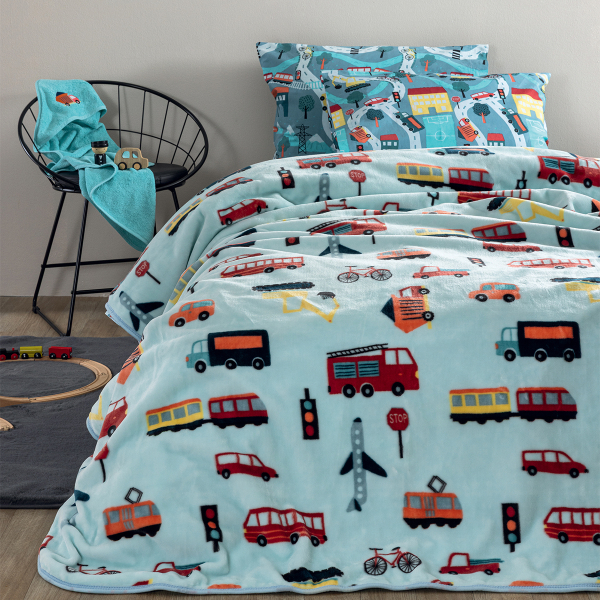 Κουβέρτα Βελουτέ Μονή (160x220) Palamaiki BV726