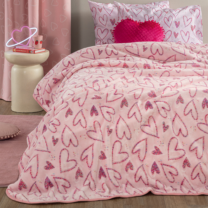 Κουβέρτα Βελουτέ Μονή (160x220) Palamaiki BV727