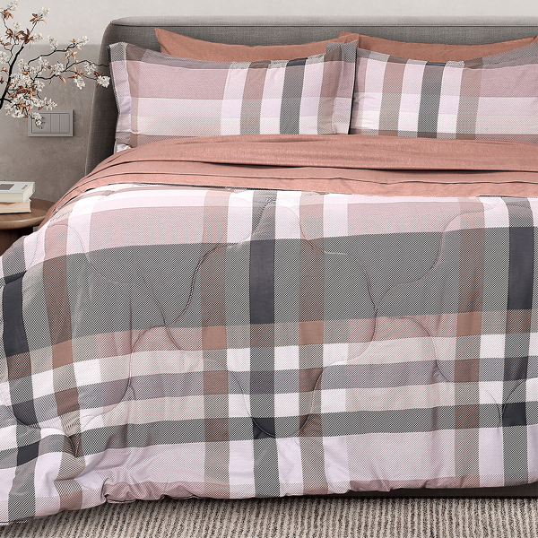 Πάπλωμα + Σεντόνια Υπέρδιπλα (Σετ 5τμχ) Palamaiki Bed In A Bag B0693