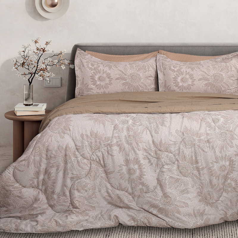 Πάπλωμα + Σεντόνια Υπέρδιπλα (Σετ 5τμχ) Palamaiki Bed In A Bag B0695