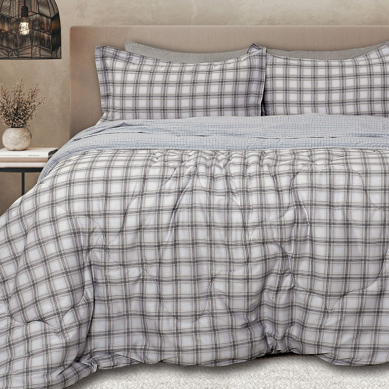 Πάπλωμα + Σεντόνια Υπέρδιπλα (Σετ 5τμχ) Palamaiki Bed In A Bag B0696