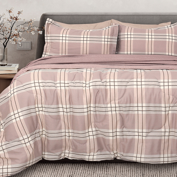 Πάπλωμα + Σεντόνια Υπέρδιπλα (Σετ 5τμχ) Palamaiki Bed In A Bag B0697