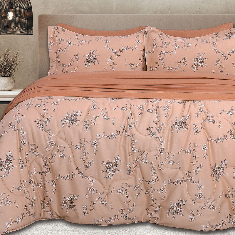 Πάπλωμα + Σεντόνια Υπέρδιπλα (Σετ 5τμχ) Palamaiki Bed In A Bag B0699