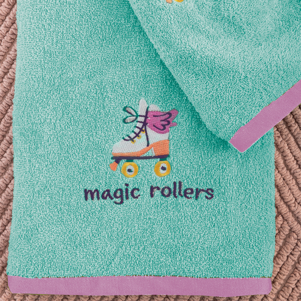 Παιδικές Πετσέτες (Σετ 2τμχ) Palamaiki Rollers 380gsm