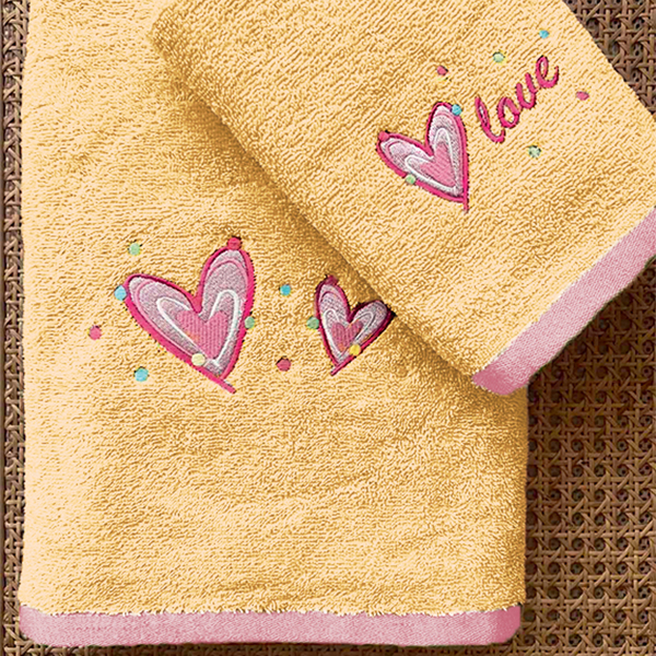 Παιδικές Πετσέτες (Σετ 2τμχ) Palamaiki Herty 380gsm