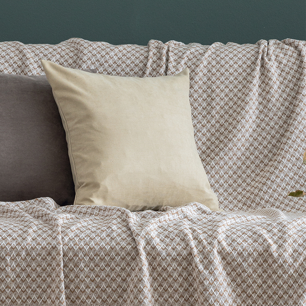 Διακοσμητική Μαξιλαροθήκη (45x45) Palamaiki AS103 Moka