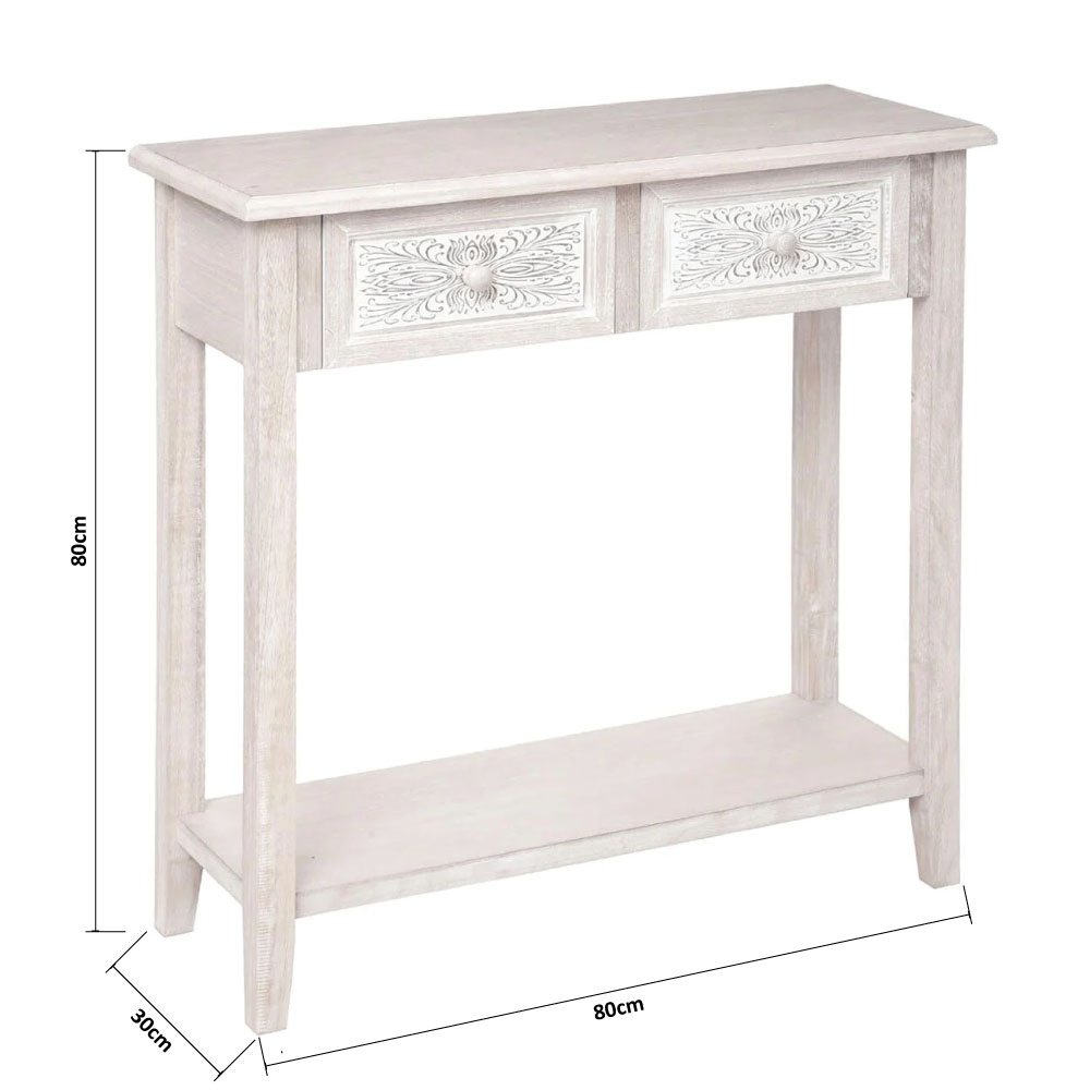 Κονσόλα Εισόδου (80X30X80) A-S Hina 179092 Home Έπιπλα Μπουφέδες - Κονσόλες Spitishop