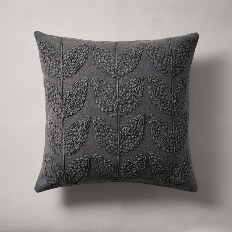 Διακοσμητική Μαξιλαροθήκη (45x45) Gofis Home Eleanor Pearl Grey 172/01