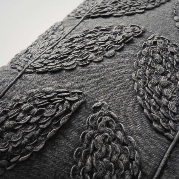 Διακοσμητική Μαξιλαροθήκη (45x45) Gofis Home Eleanor Pearl Grey 172/01