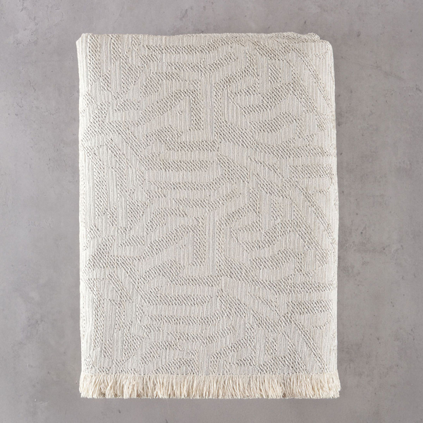 Ριχτάρι Πολυθρόνας (160x180) Rythmos Melie Ecru