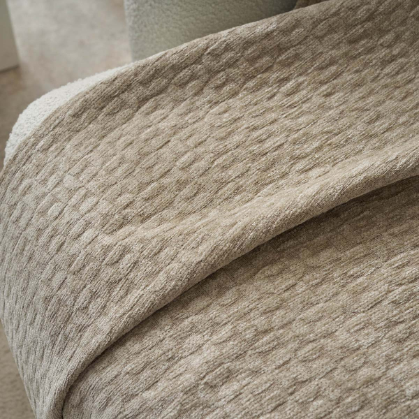 Ριχτάρι Καναπέ Τετραθέσιου (180x350) Gofis Home Ondine Beige 184/06