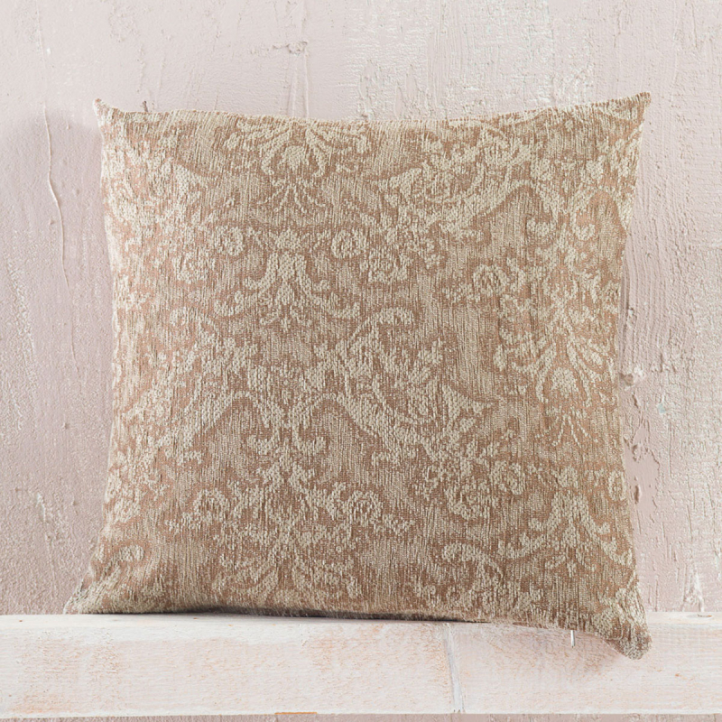 Διακοσμητική Μαξιλαροθήκη (40x40) Rythmos Bianco Brown