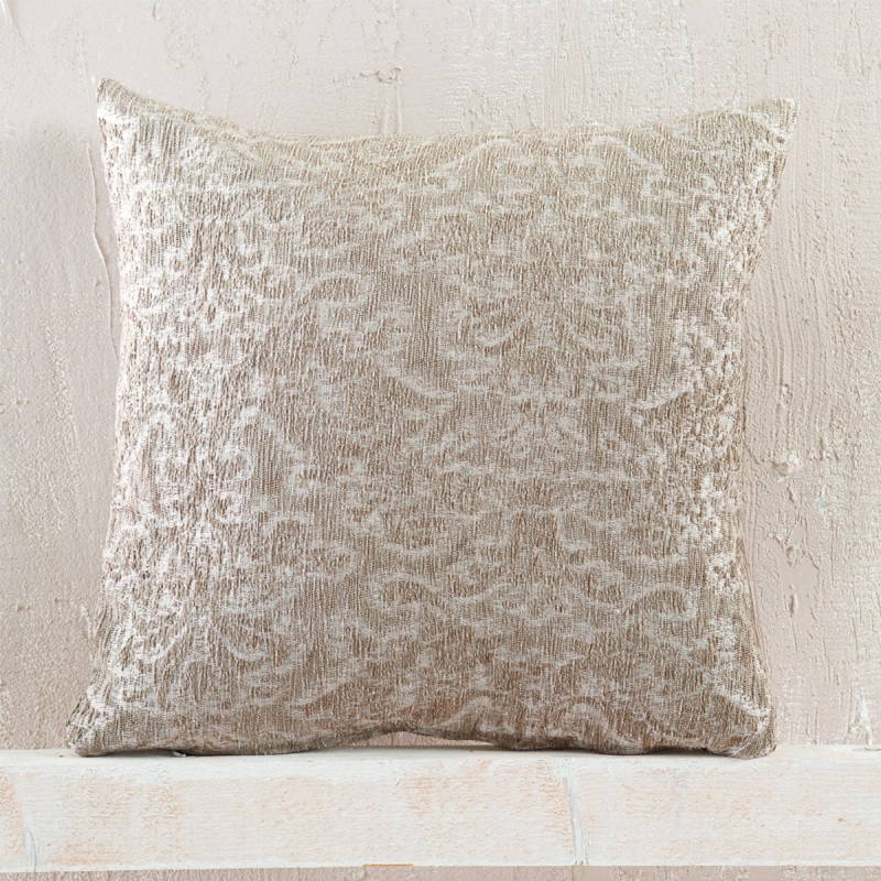 Διακοσμητική Μαξιλαροθήκη (40x40) Rythmos Bianco Beige