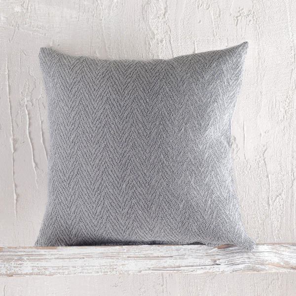 Διακοσμητική Μαξιλαροθήκη (40x40) Rythmos Bosphore D.Grey