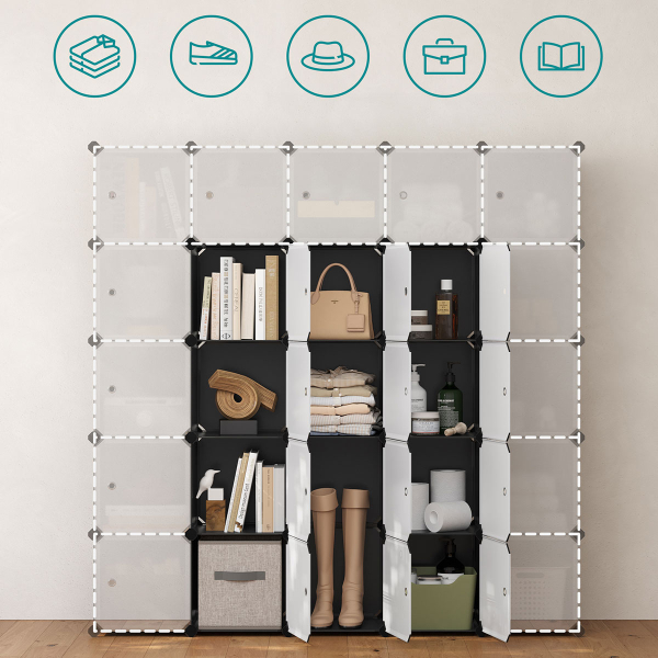 Κουτιά Αποθήκευσης - Παπουτσοθήκη 12τμχ Songmics LPC34HV1