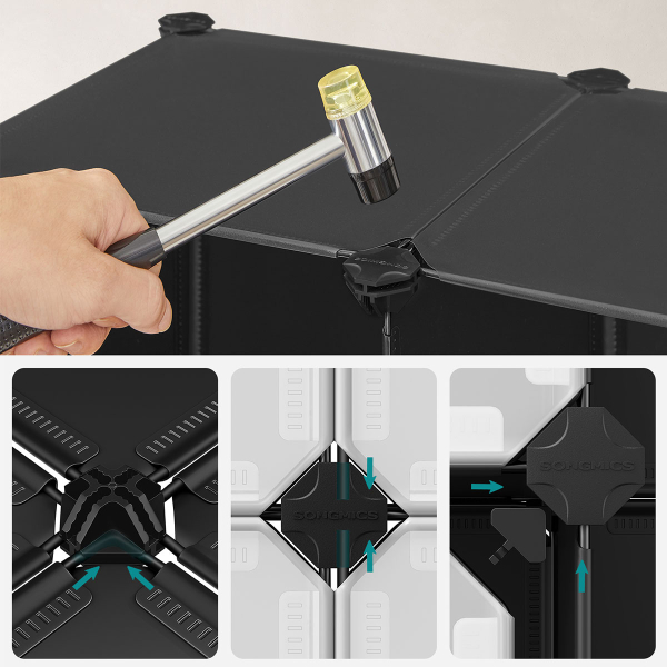 Κουτιά Αποθήκευσης - Παπουτσοθήκη 12τμχ Songmics LPC34HV1