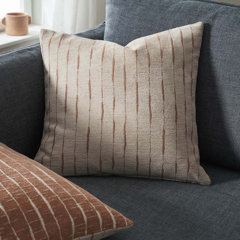 Διακοσμητική Μαξιλαροθήκη 2 Όψεων (50x50) Gofis Home Vespera Brick 148/03